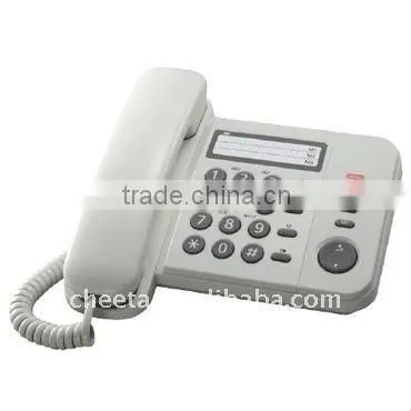 Brand style cute corded telephone with basic function