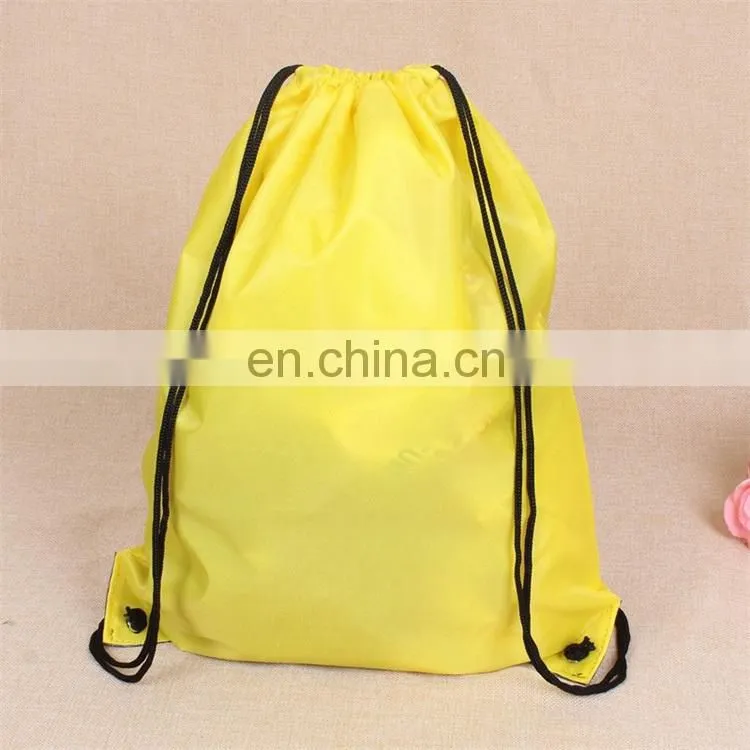 Non Woven Fabric Drawstring Carry Bags Low Prices Promotional