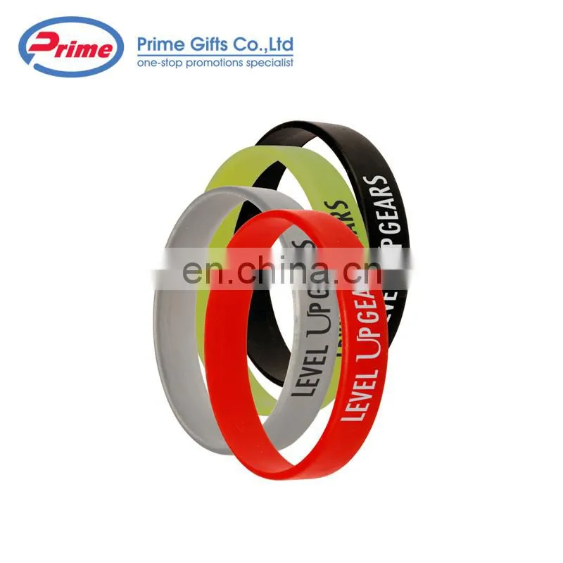 Wholesale Custom Silicone Bracelet Wristwand