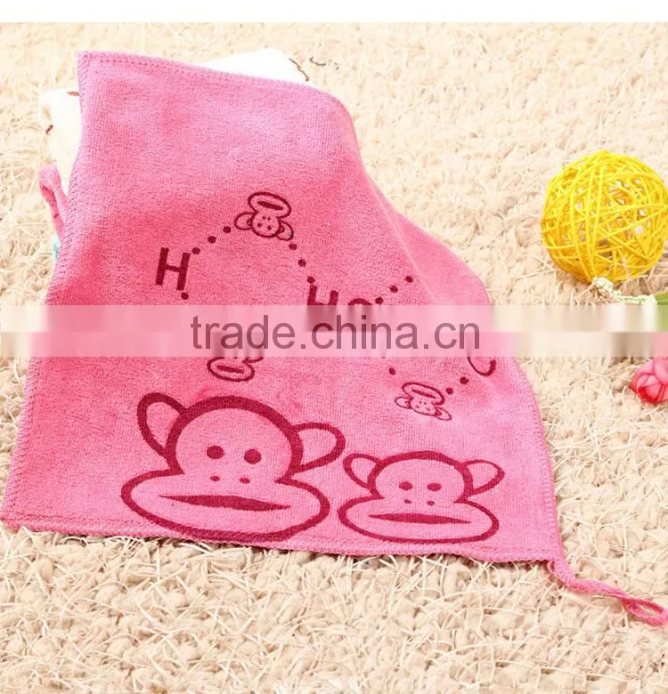 Cheap Wholesale Customized Printed Face Baby Towel Fabric