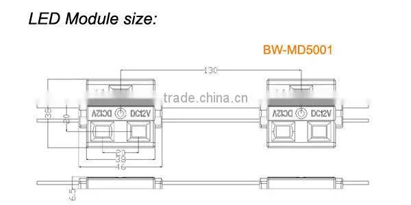 hot sale !!! outdoor single color led display module