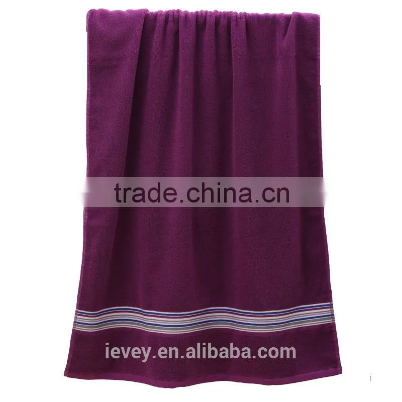 400Gsm 70*140cm 100%Cotton super cheap solid color soft bath towels