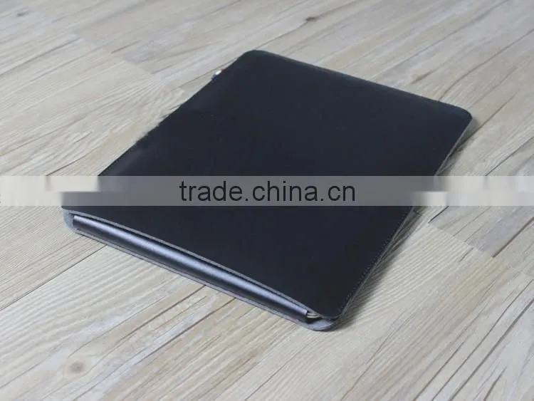 High Quality Microfiber Leather Multifunction PC Bags Laptop Holder Bag for Macbook with Mouse Mat and Purse