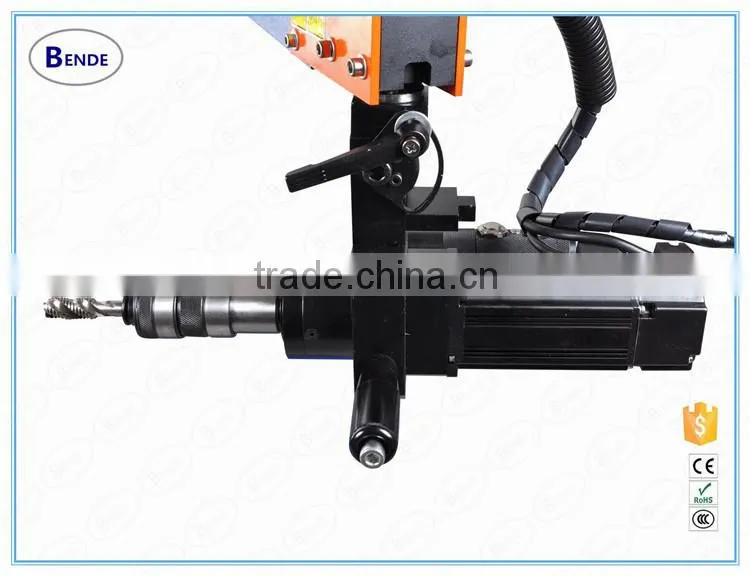 Molds bead threading machine