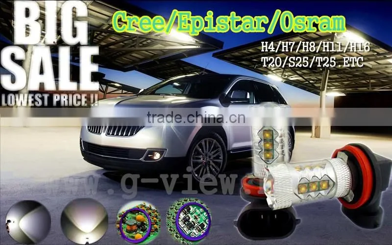 superbright auto led turn light t20 30w car lighting 7440 7443 tail bulb