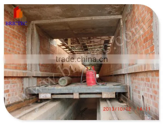 High capacity automatic clay brick kiln machine