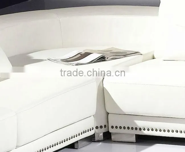 (EM-LDc035) Foshan home furniture manufacturer italian leather sofa
