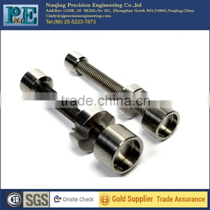 China high precision and quality custom titanium parts