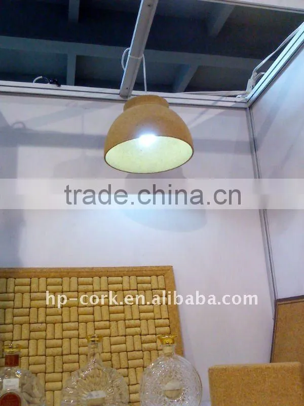 2015 beautiful natural cork lamp