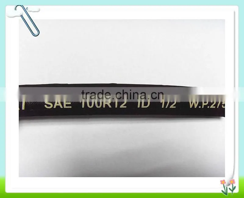 3/8" ~ 2" Steel Wire Spiral SAE 100r12 Hydraulic Hose