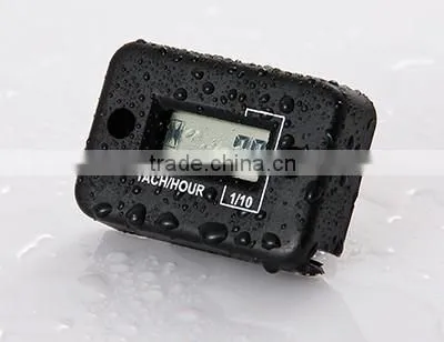 Inductive Racing Hour Meter Tachometer Gasoline Engine Hour Meter