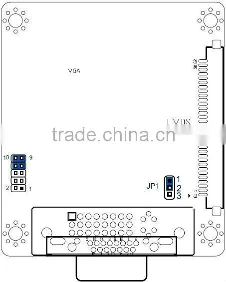 mailboard LVDS to VGA / DVI signal converter (LDVGA01)