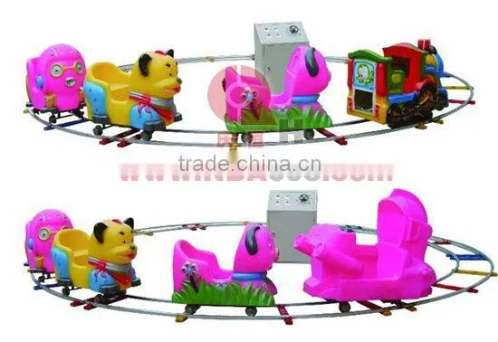 Road roller electric train for amusement park and children's park