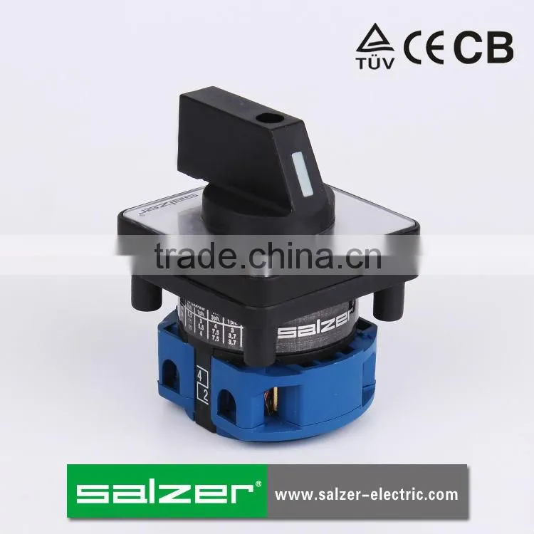 SALZER SA25 2-1 OFF-ON rotary switch (TUV,CE and CB Approved)