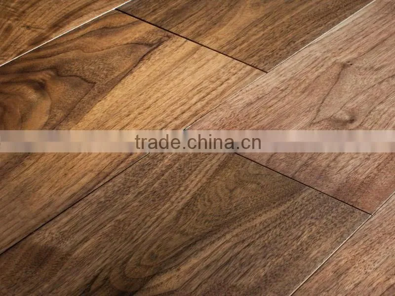 rustic walnut parquet flooring