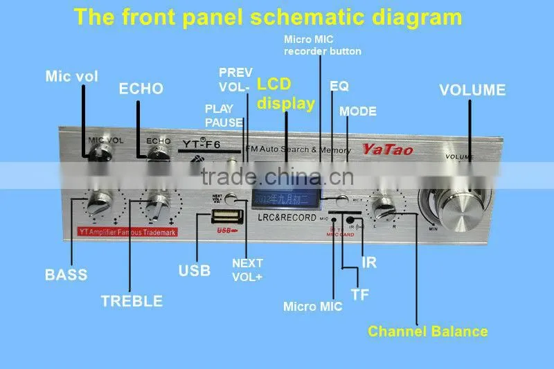BRAND NEW!! SUMMER 2013 iron and aluminum audio amplifier