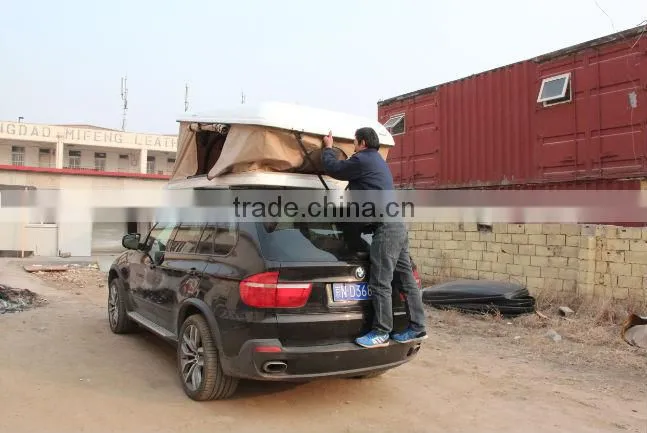 camping outdoor car Roof Tent fiberglass automatic