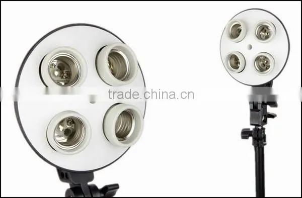 High quality super lamp holder with bulbs and softbox kit for studio
