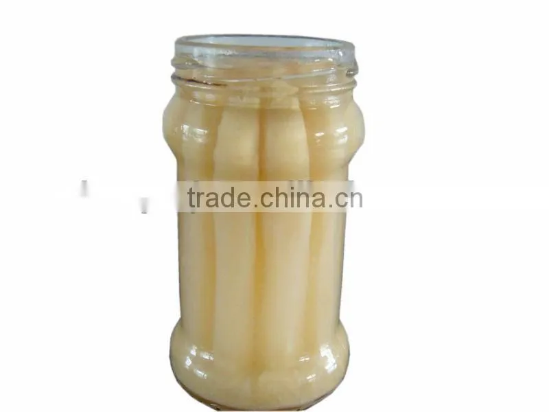 Canned white Asparagus