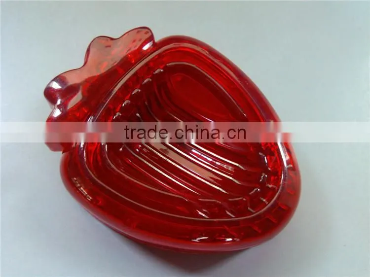 2015 new plastic strawberry slicer cutter
