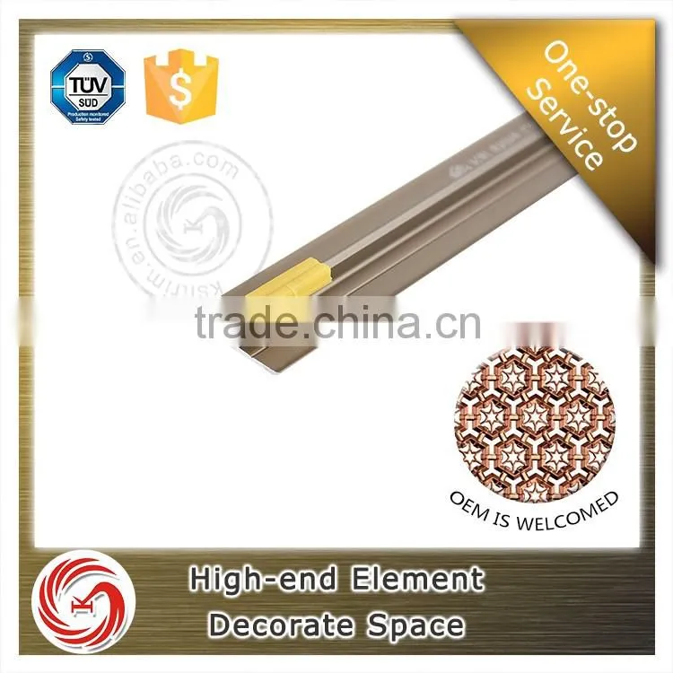 Professional OEM floor & wall edge protective aluminum floor transition strips