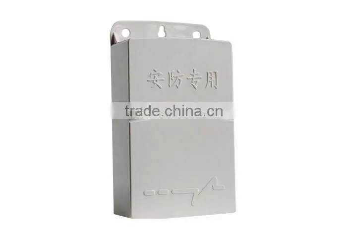 Factory direct sell surveillance cctv ABS plastic box of surveillance cctv power supply