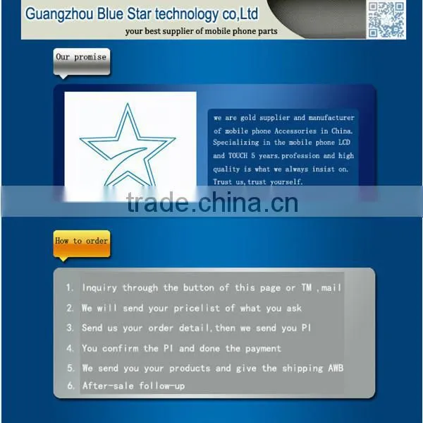 Factory price lcd screen for sony xperia z c6603 c6602 l36h with frame,Accept Paypal !!!