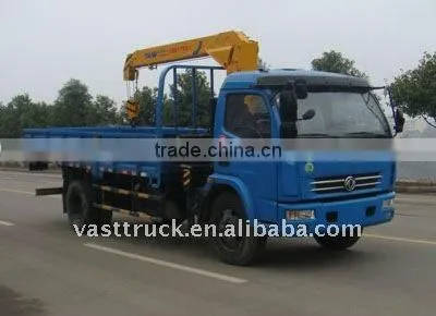 DONGFENG Duolika 4 tons truck mounted crane factory directly sales