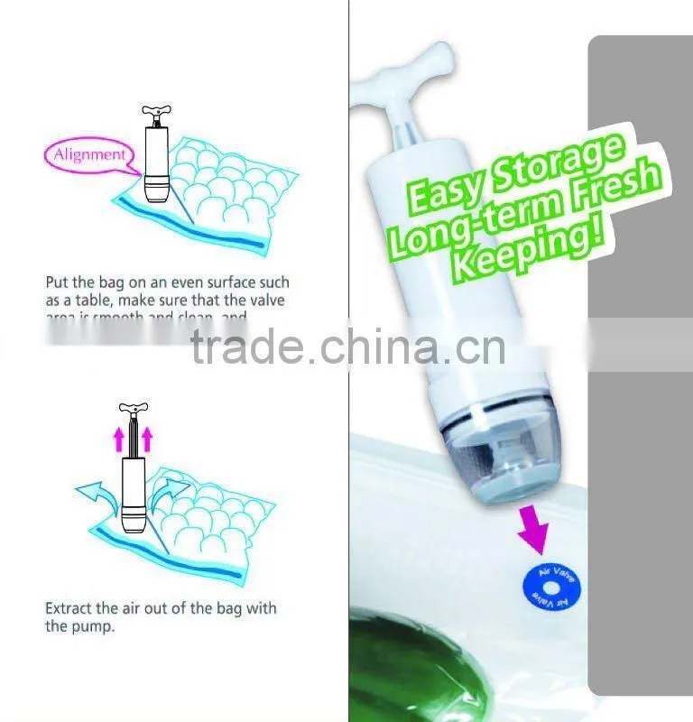 hand pump for food vacuum bag