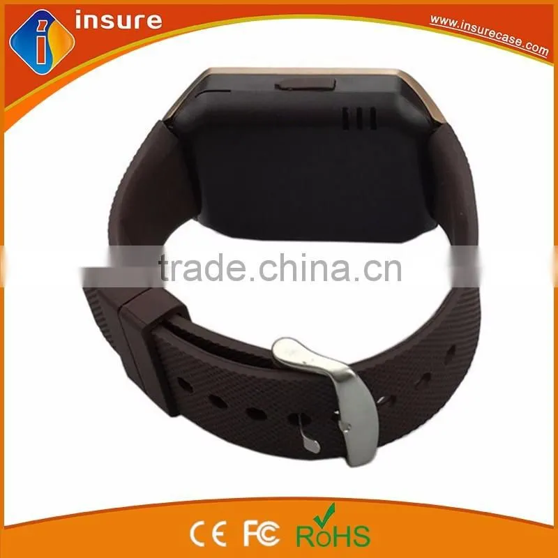 waterproof wristwatches DZ09 with bluetooth