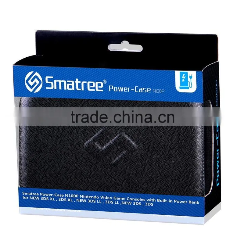 Smatree N100P Power Case for Nintendo Video Game Consoles with Built-in Power Bank for Nintendo New 3DS