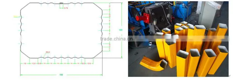 Down Pipe Machine/rain pipe making machine