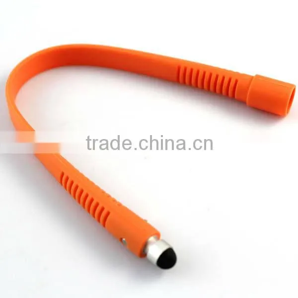 Creative Bendable Wrist Silicon Tocuh Pen Stylus