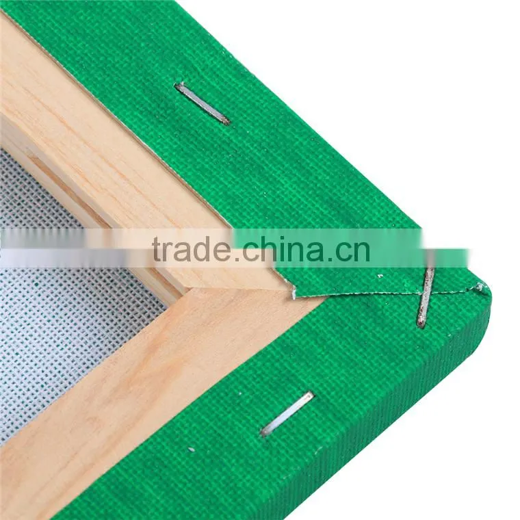 Promotional Green Blank Artist Painting Canvas