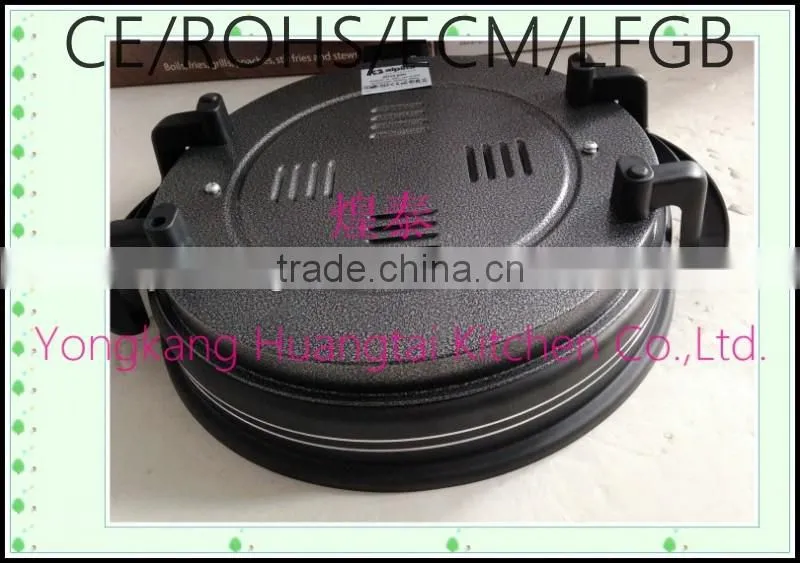 Korea square color electric pizza pan