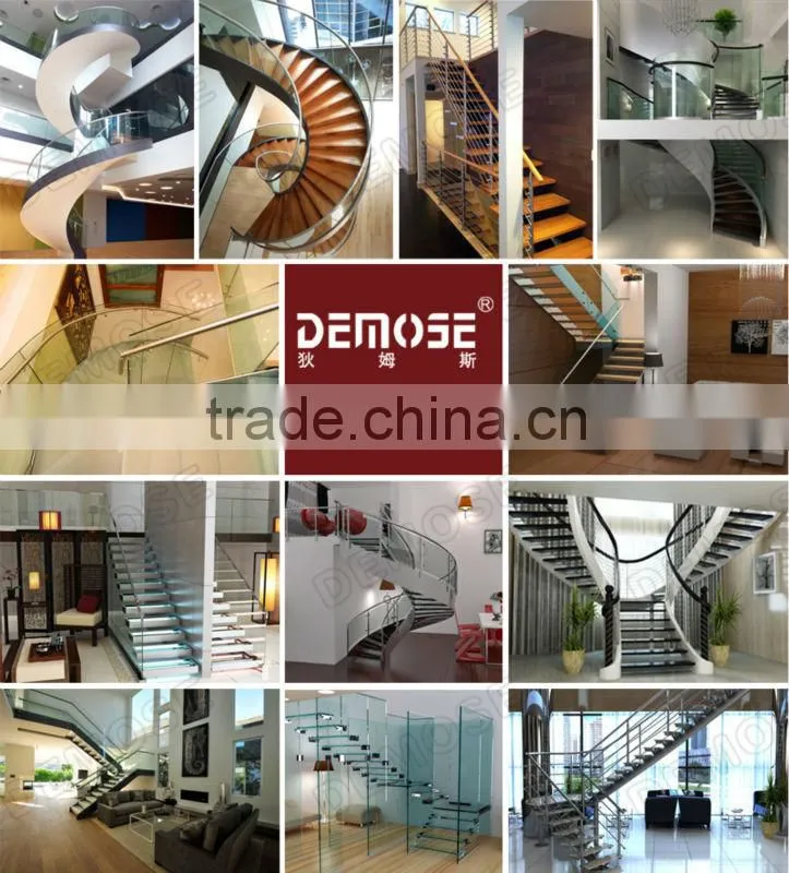 prefabricated stainless steel spiral stairs for small spaces