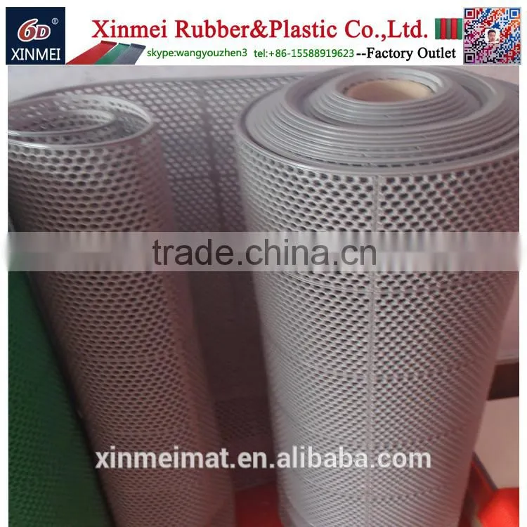 honeycomb hollow out pvc plastic floor Fold able door mat wholesale in rolls