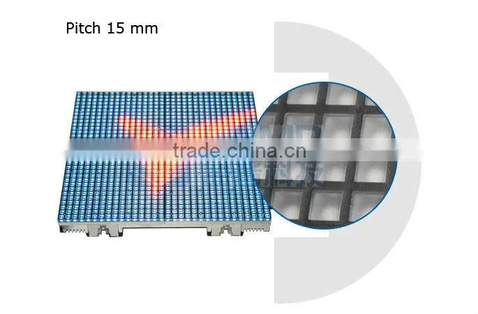 10mm led floor screen