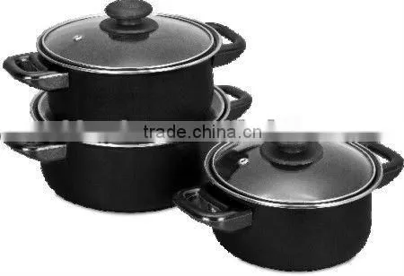 non stick carbon steel cookware set