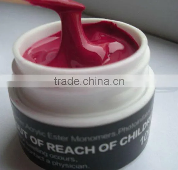 Jelly uv gel pudding gel for nail art