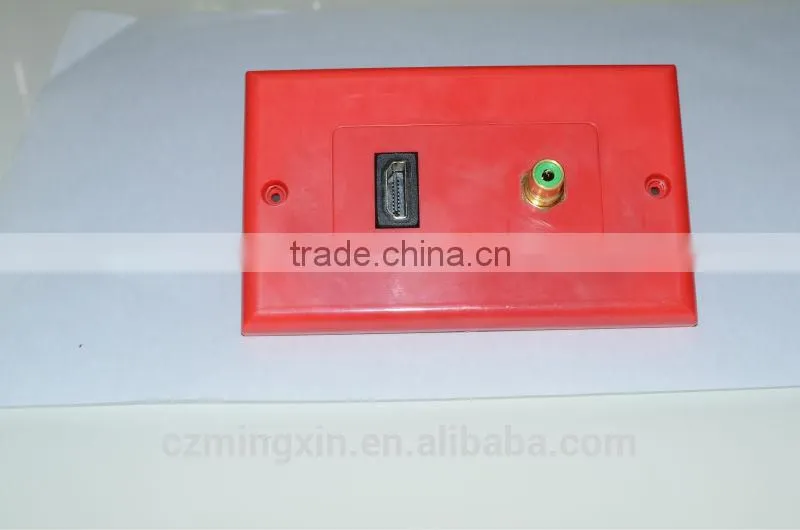 electrical socket waterproof connector hdmi socket wall plate