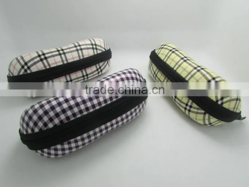 2016 hot sale high quality zipper eva eyeglasses glasses case