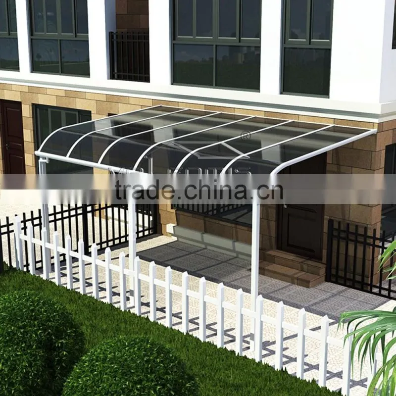 multifunctional polycarbonate awning for balcony garden shed /tent