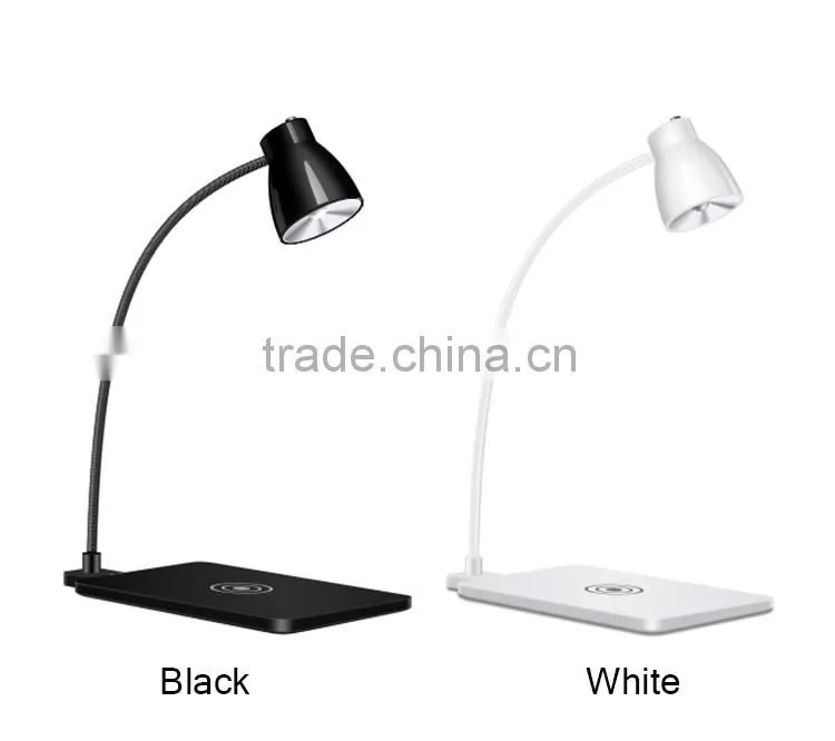 Bedside lamp wireless charger led lamp for smart phone