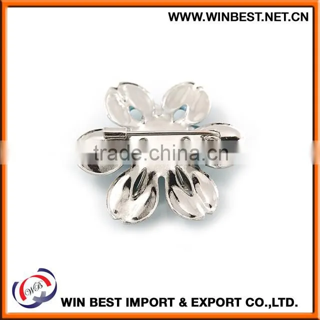 Gold supplier china costume jewellery trendy brooches, dress brooches