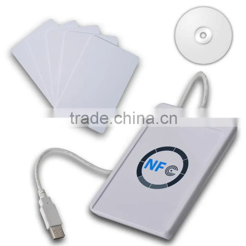RFID Writer 5 M1 USB SDK Contactless FeliCa ACR122U NFC Smart Card Reader