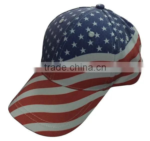 wholesale high quality custom camo printed american army cap,100% cotton cap