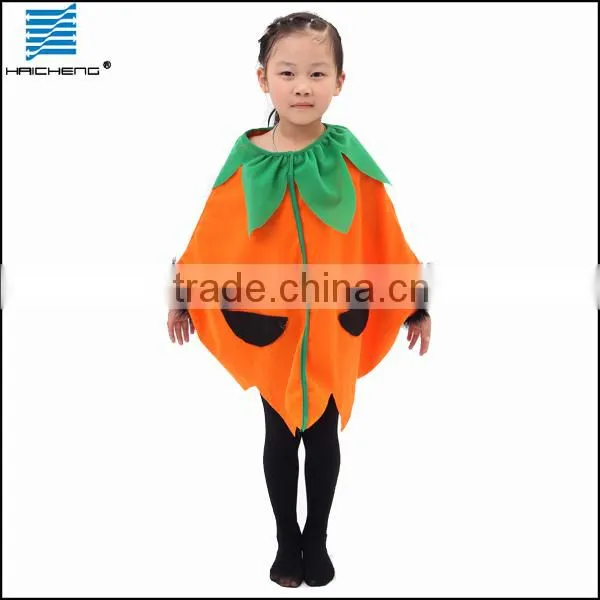wholesale china fabric child pumpkin costume