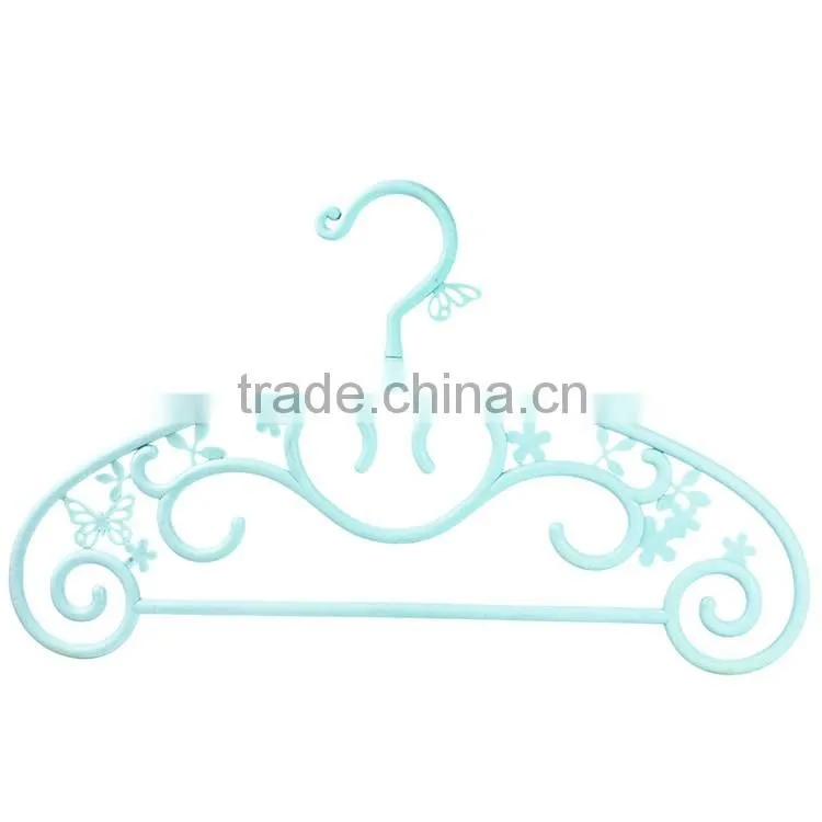 beautiful butterfly shape plastic revolving clothing rack