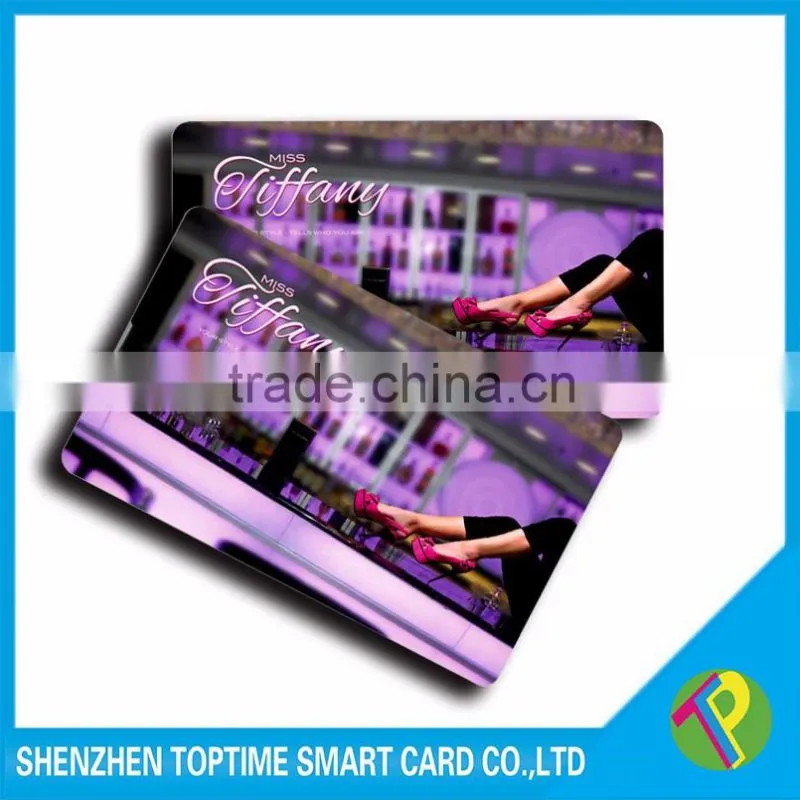 CMYK Printed cheap plastic card
